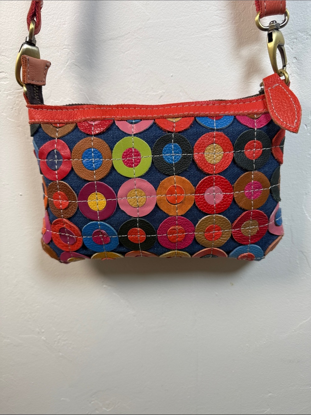 Liz Soto colorful cross body purse